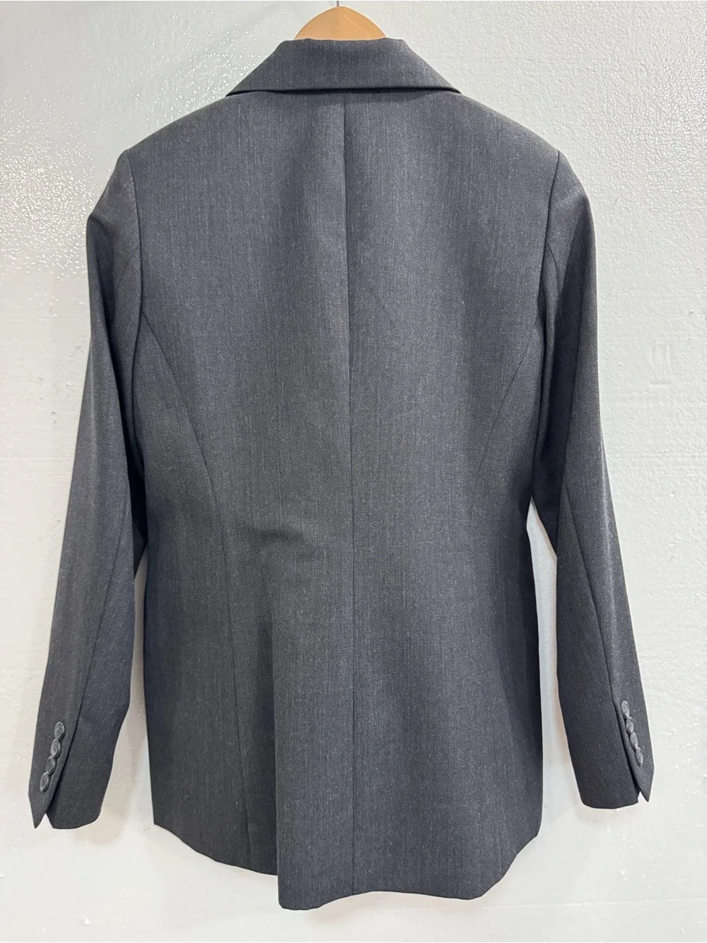 Pendleton Gray Wool Blazer Jacket Women’s 10P Petite Tailored Career Office
